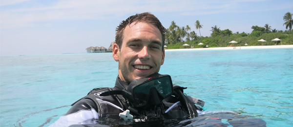 Joseph Lassus, Marine Biologist, Anantara Kihavah Villas