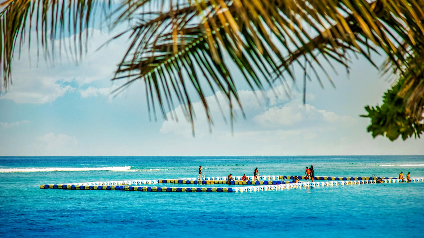 Hulhumalé swim track, Maldives